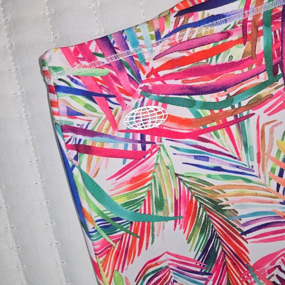 Reel Legends Reel-Tec Women’s Shirt – Size XL – Rainbow Palm Motif NWOT - Picture 4 of 4